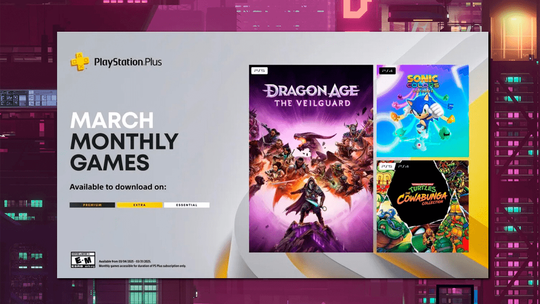 Ya disponible los juegos de Ps Plus de marzo 2025 - Pixeltopia