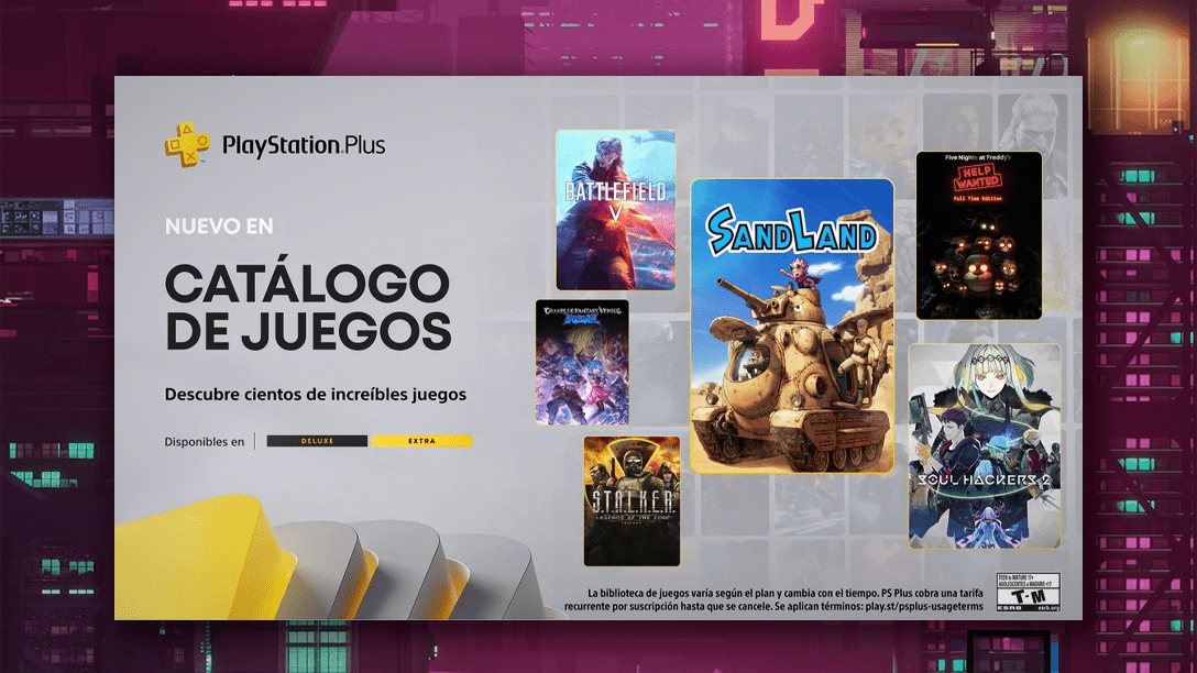 Descubre el Amplio Catálogo de Juegos de PS Plus para Mayo. - Pixeltopia