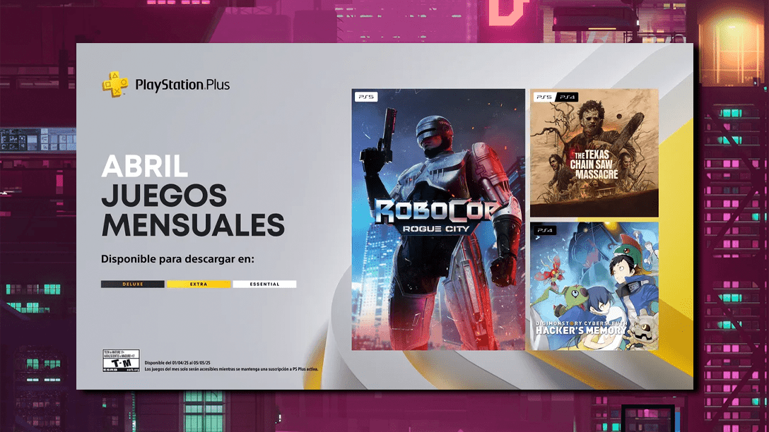 Juegos de PS Plus de abril ya disponibles! - Pixeltopia