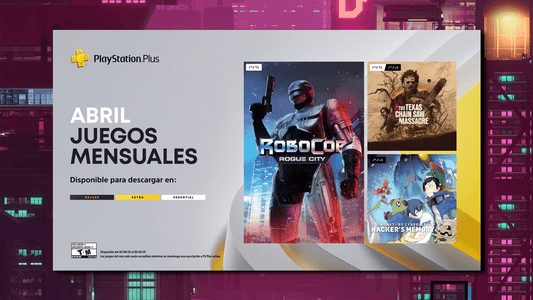 Juegos de PS Plus de abril ya disponibles! - Pixeltopia