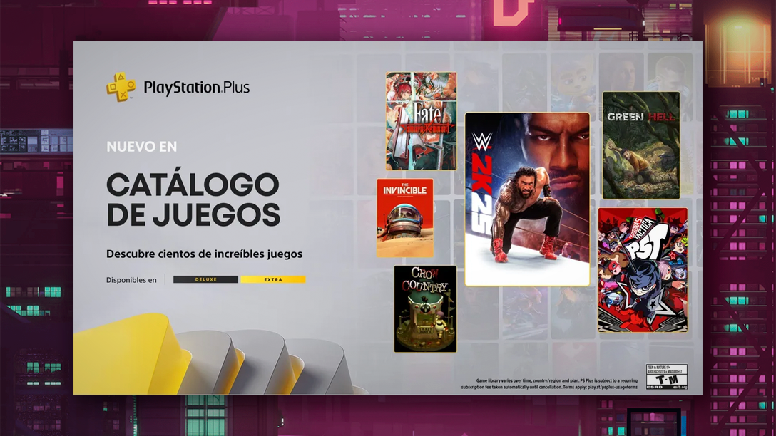 Juegos de PS Plus Extra y Premium de Septiembre de 2025