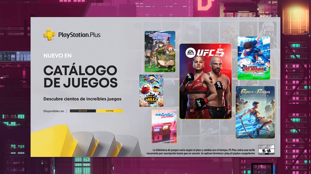 Catálogo de Juegos de PlayStation Plus para marzo - Pixeltopia