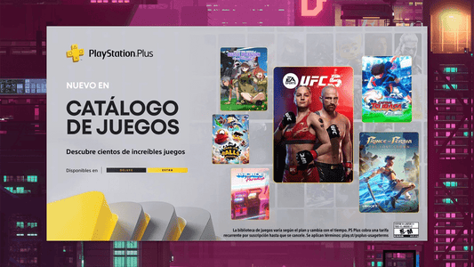 Catálogo de Juegos de PlayStation Plus para marzo - Pixeltopia