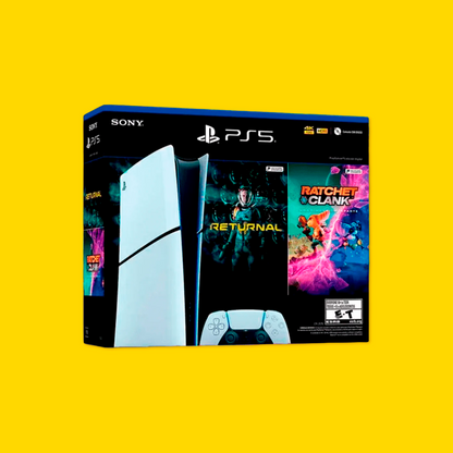 Sony Playstation 5 Edicion Digital Bundle Ratchet & Clank: Rift Apart + Returnal