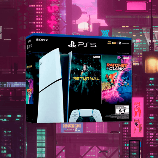 Sony Playstation 5 Edicion Digital Bundle Ratchet & Clank: Rift Apart + Returnal - Pixeltopia
