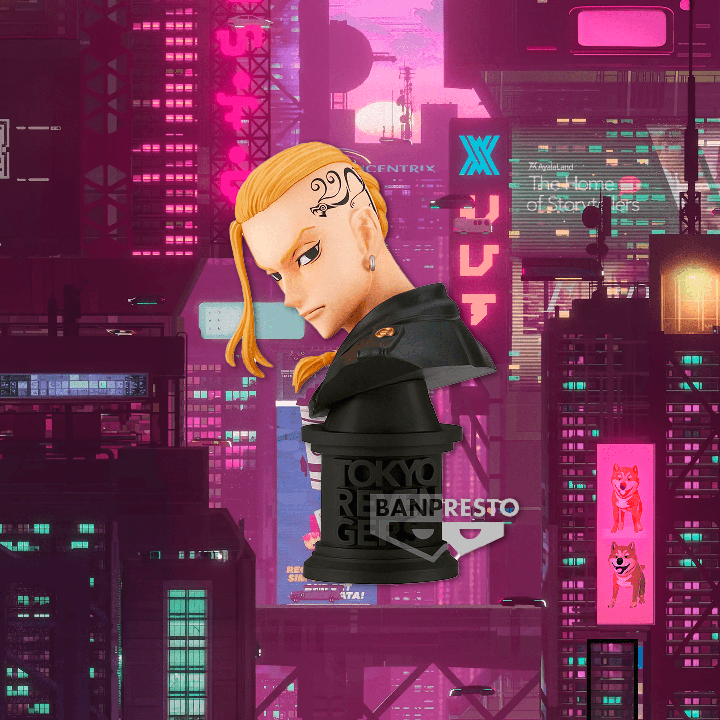 Tokyo Revengers Ken Ryuguji Faceculptures Banpresto - Pixeltopia