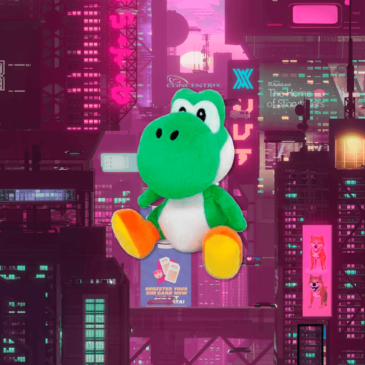 Peluche Yoshi Little Buddy PLUSH 8 (20cm) - Pixeltopia